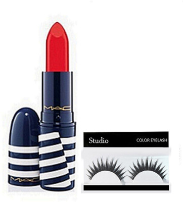 

studio Eyelashes, Red Lipstick(Set of 2)