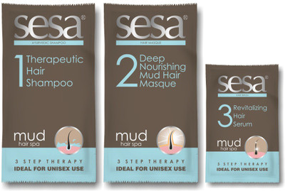 

SESA Mud Hair Spa Kit (3 Box)(Set of 3)