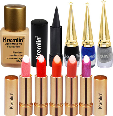 

Kremlin Your Parlour In Your Hand Creative Makeup Combo(Set of 10)