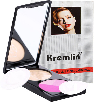 

Kremlin Compact With Blush Compact(Beige)