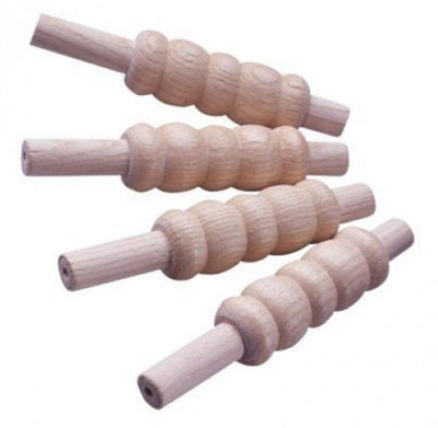 

QUINERGYS ™ Approved & Certified Hand-Crafted Cricket Stump Bails Pair 8" Standard Bail(Pack of 4)