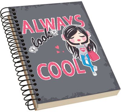 

ESHTYLE A5 Notebook(Innovative Acrylic Notebook, Multicolor)