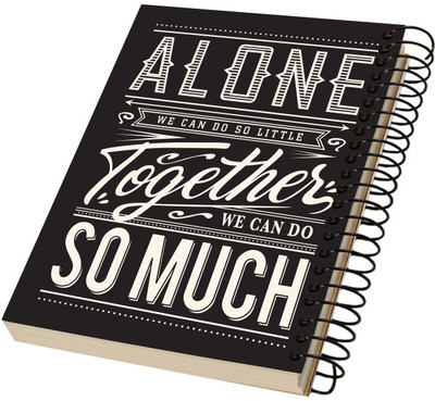 

Saltine A5 Notebook(Innovative Acrylic Notebook, Multicolor)