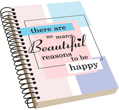 

ESHTYLE A5 Notebook(Innovative Acrylic Notebook, Multicolor)