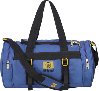 

Hi-Speed (Expandable) Gym Polyester Sports Duffel Bag Travel Duffel Bag(Blue)