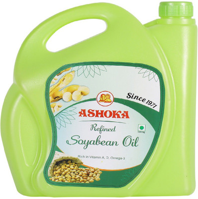 

Ashoka Refined Soyabean Oil Soyabean Oil Can(5 L)