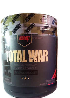 Redcon1 Total War (Strawberry Kiwi) Energy Drink(394 g, Strawberry Kiwi Flavored)