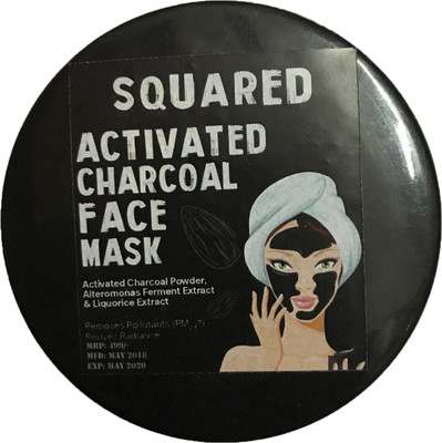 

squared CHARCOAL WHITENING ANTI-BLACKHEAD MASK(50 g)