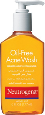 

Neutrogena oil free acne wash Face Wash(177 ml)