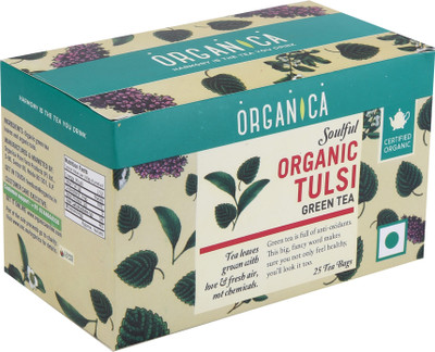 

Organica ORGANIC TULSI Tulsi Herbal Tea Bags Box(25 Bags)