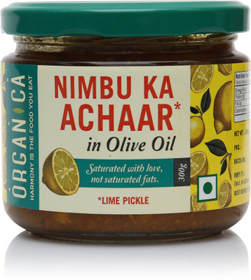 

Organica Nimmbu Ka Aachar Lemon Pickle(300 g)