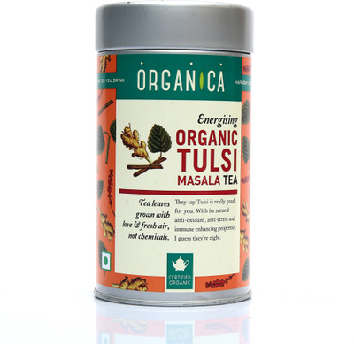 

Organica ORGANIC TULSI MASALA Spices Herbal Tea Plastic Bottle(75 g)