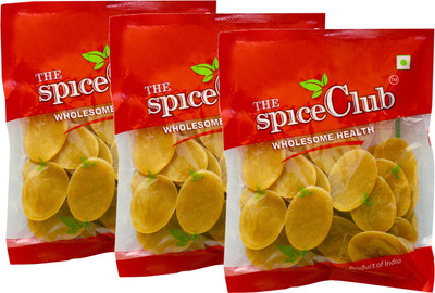 

The Spice Club Pappad Fryums Pani Puri Oval Large (Crunchy and Tasty, Ready to Fry) - Fryums 250 g(Pack of 3)