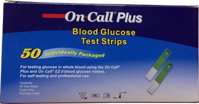 On Call Plus 394353 50 Glucometer Strips