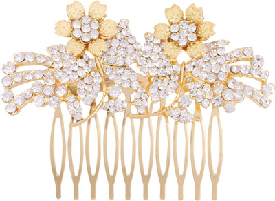

Shrinikunj hairclip3 Hair Clip(Gold)
