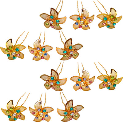 

Rapidsflow™ Hair Juda Pins For Women And Girls / Juda Pins For Wedding And Hair Decoration Hair Pin(Multicolor)