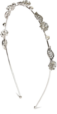 

Rubans Silver Tone Metal Floral Hair Band Hair Band(Silver)