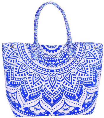 

Handicraft-Palace Hand-held Bag(Blue)