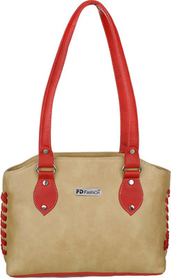 

FD Fashion Soft Luggage Shoulder Bag(Beige, Red)