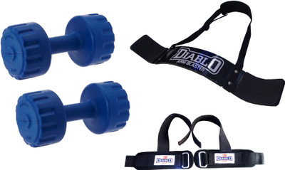 DIABLO Dumbbell Pair Of 4 KG Combo E Gym & Fitness Kit