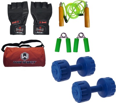 

DIABLO Dumbbell Pair Of 5 KG Combo I Gym & Fitness Kit