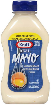 

Kraft Real Mayo Real Mayonnaise - 354ml (12oz) 354 ml