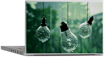 

PRINTCLUB Bulb Laptop Sticker 15.6 inch-Laptop Skin-2018-203 Vinyl Laptop Decal 15.6