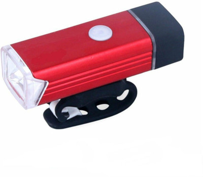

Shrih Bicycle Headlight LED Flashlight Front Bicycle Bike Light Lamp LED Front Light(Red)