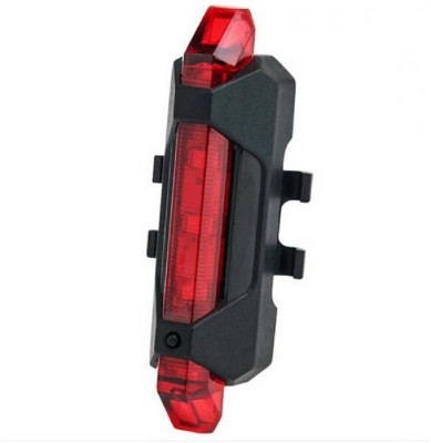 

PEDAL MACHINE Bike Bicycle Tail Rear Safety Warning Light USB Rechargebal LED Rear Break Light(Red)