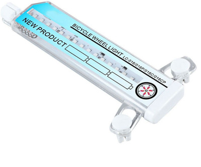 

Shrih Bicycle Water Resistant Spoke Lights 32 LEDs 32 Patterns Colorful Double-Sided Flash Wheel Spoke Light LED Wheel Reflectors(White)