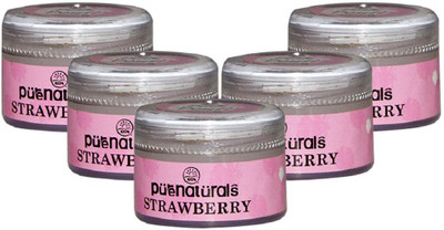 

Pure Naturals Hand Made Lip Balms Strawberry - 10g-Set of 5 Strawberry(Pack of: 5, 10 g)