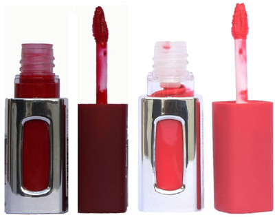 

Gabbu matte super stay(BRAVE RED & FUSION PINK)
