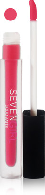 

Seven girls matte liquid lipstick cosmetics makeup fashion set of 1 color(princes pink)
