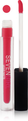 

Seven girls matte liquid lipstick cosmetics makeup fashion set of 1 color(galory pink)