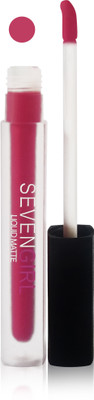 

Seven girls matte liquid lipstick cosmetics makeup fashion set of 1 color(pink)