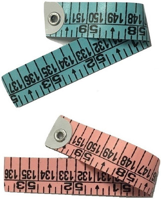M MOD CON Pack Of 2 Durable Quality Tailor Measurement Tape(1.5 Imperial)