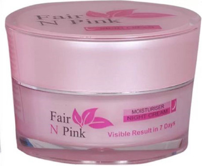 

Fair N Pink Moisturizer Skin Whitening Night Cream Result in 7 Days(30 g)