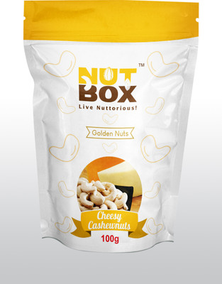 

NutBox CHEESY Cashews(100 g, Pouch)