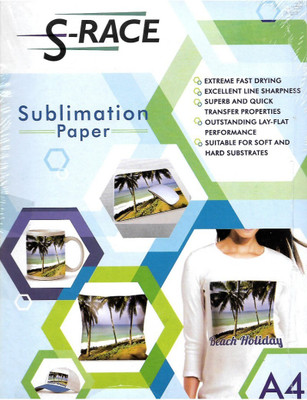 

S-RACE Unruled A4 Inkjet Paper(Set of 1, White)