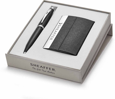 

Sheaffer 9317 Ballpoint Pen With Business Card Holder Pen Gift Set(Pack of 2)