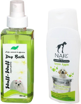 

Nap Pet India Conditioning, Anti-itching Combo Of Dog Shampoo(400 ml)