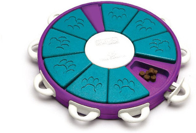 

Outward Hound Nina Ottosson Twister Brain and Exercise Game Plastic Treat Dispensing Toy For Dog
