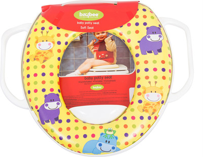 

Baybee Portable Potty Training Seat | Toddler Toilet Training Soft Potty Seat Ring | Fits Round and Oval Toilets for Boys and Girls Potty Seat(Yellow)