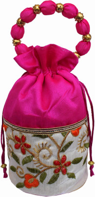 

Milan's creation BALLHANDPOTLI0Pi3 Potli(Pink)