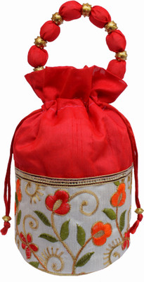 

Milan's creation BALLHANDPOTLI0R2 Potli(Red)