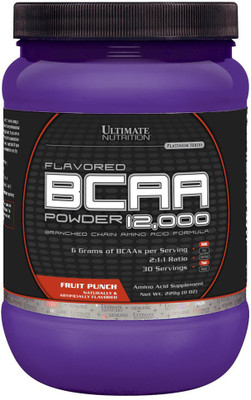 

Ultimate Nutrition Flavored BCAA Powder 12,000 228 g, 30 Servings, Fruit Punch BCAA(228 g, Fruit Punch)