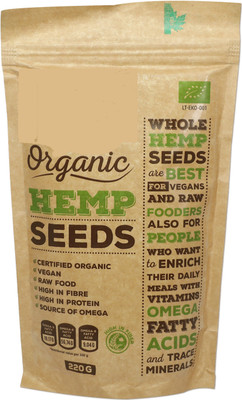 

Vilniaus Maistas Whole Hemp Seeds ( 100 % Organic Product) Whey Protein(220 g, NA)