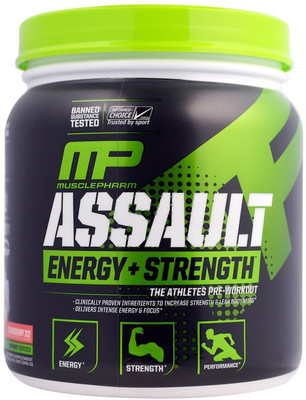 

MusclePharm Assault (Strawberry Ice) Creatine(345 g, Strawberry Ice)
