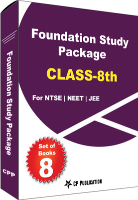 Study Package Class 8th Foundation For NTSE, JEE & NEET By Career Point(Paperback, Career Point Kota, CP Editorial)