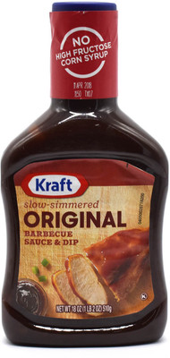 

Kraft Slow-Simmered Original Barbecue Sauce & Dip - 510g (18oz) Sauce(510 g)